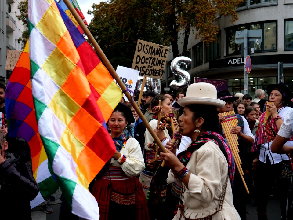Anticolonial March Berlin 2019 Ecuadorian block 04