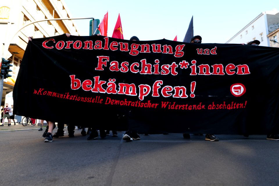 Antifascist demonstration against KDW in Berlin-Wedding 2020-07-31 26