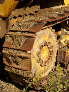 Excavator caterpillar old