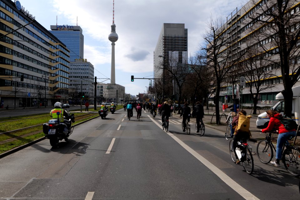 Antifascist bicycle demonstration Berlin 2021-03-28 25