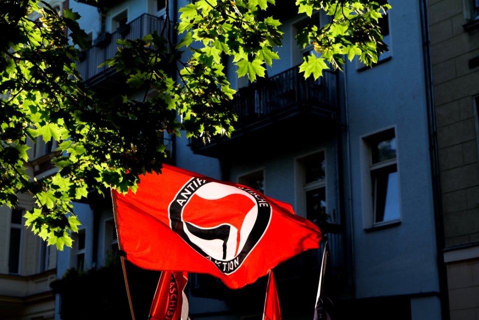 Antifascist demonstration against KDW in Berlin-Wedding 2020-07-31 36
