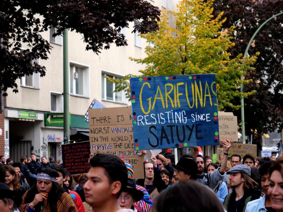 Anticolonial March Berlin 2019 Ecuadorian block 23