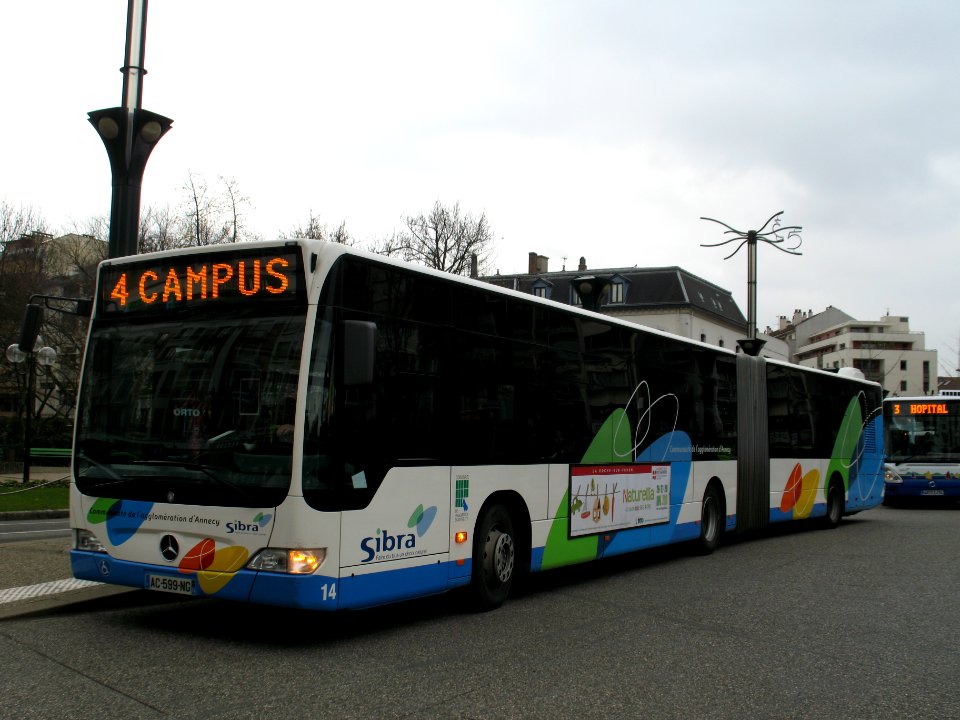 Annecy Sibra Mercedes-Benz Citaro G n°14 L4 Gare (3)