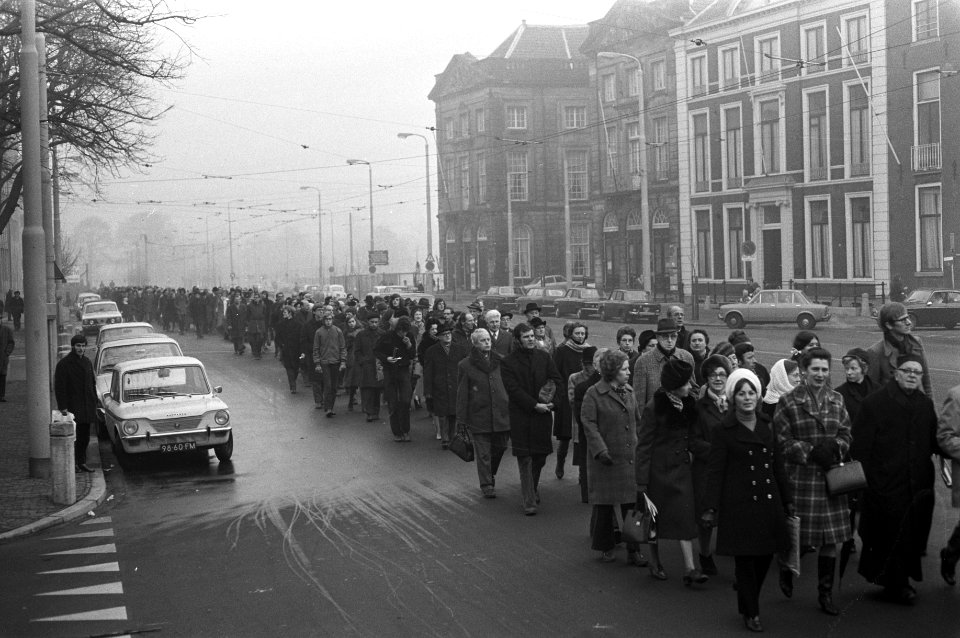 Anti-abortusmars in Den Haag, Bestanddeelnr 925-3312