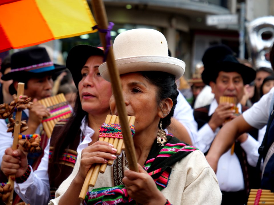 Anticolonial March Berlin 2019 Ecuadorian block 03
