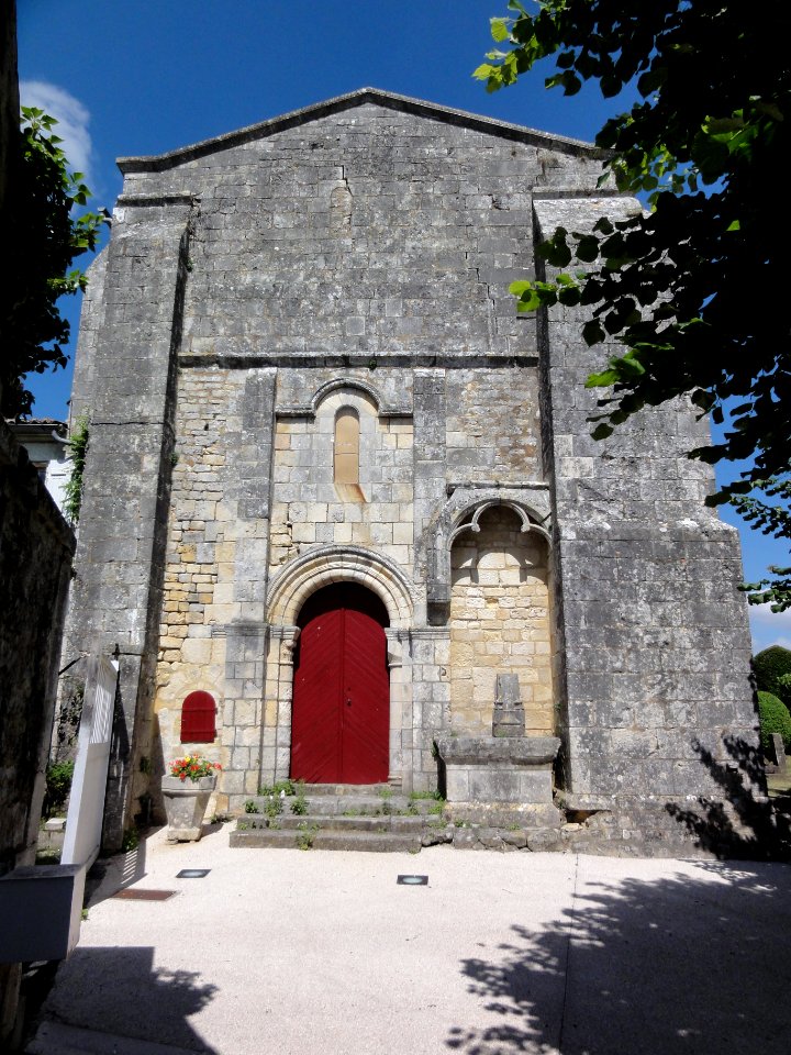 Annepont (Charente-Maritime) Église Saint-André PA00104592 façade