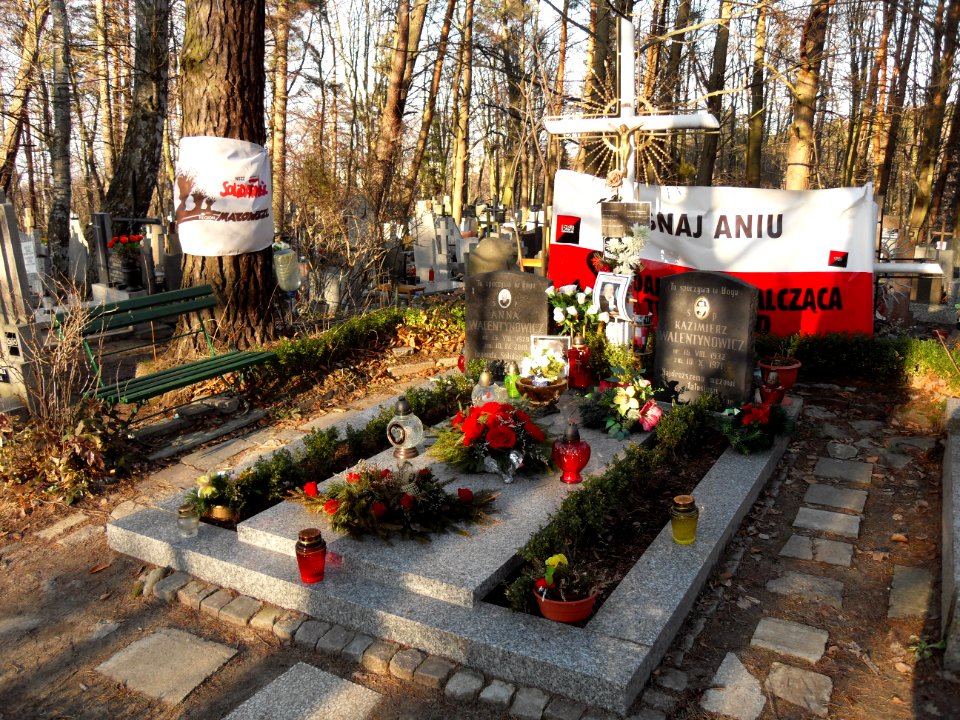 Anna Walentynowicz grave