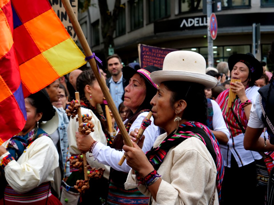Anticolonial March Berlin 2019 Ecuadorian block 05