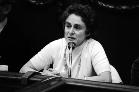 Anneke Goudsmit, voorzitter stichtingsbestuur Bloemenhovekliniek, aan het woord, Bestanddeelnr 930-2733