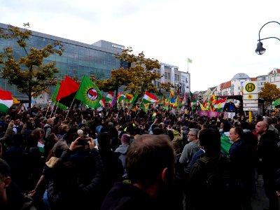 Anticolonial March Berlin 2019 Rojava block 04