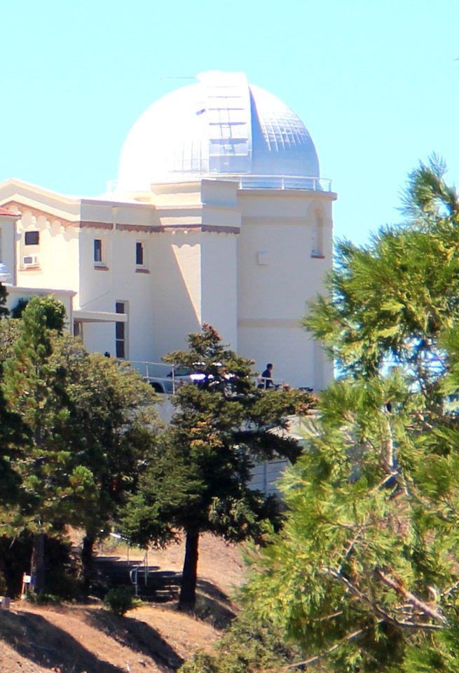 Anna L. Nickel telescope dome, Aug 2019