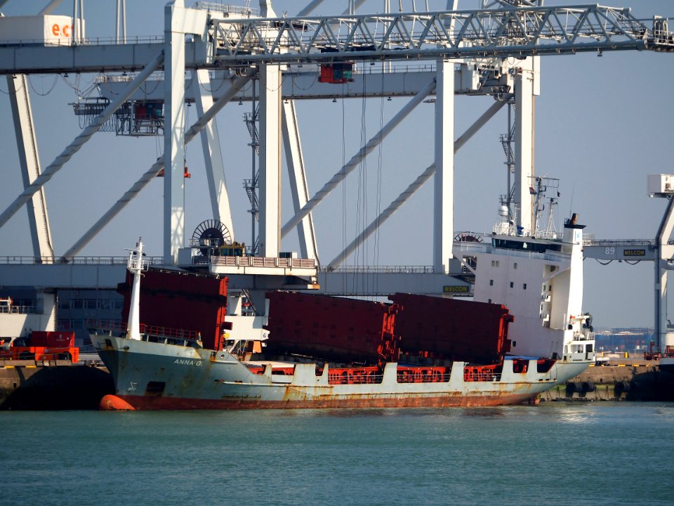 Anna G (ship, 1994) Amazonehaven, Port of Rotterdam pic1
