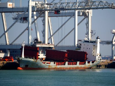 Anna G (ship, 1994) Amazonehaven, Port of Rotterdam pic1