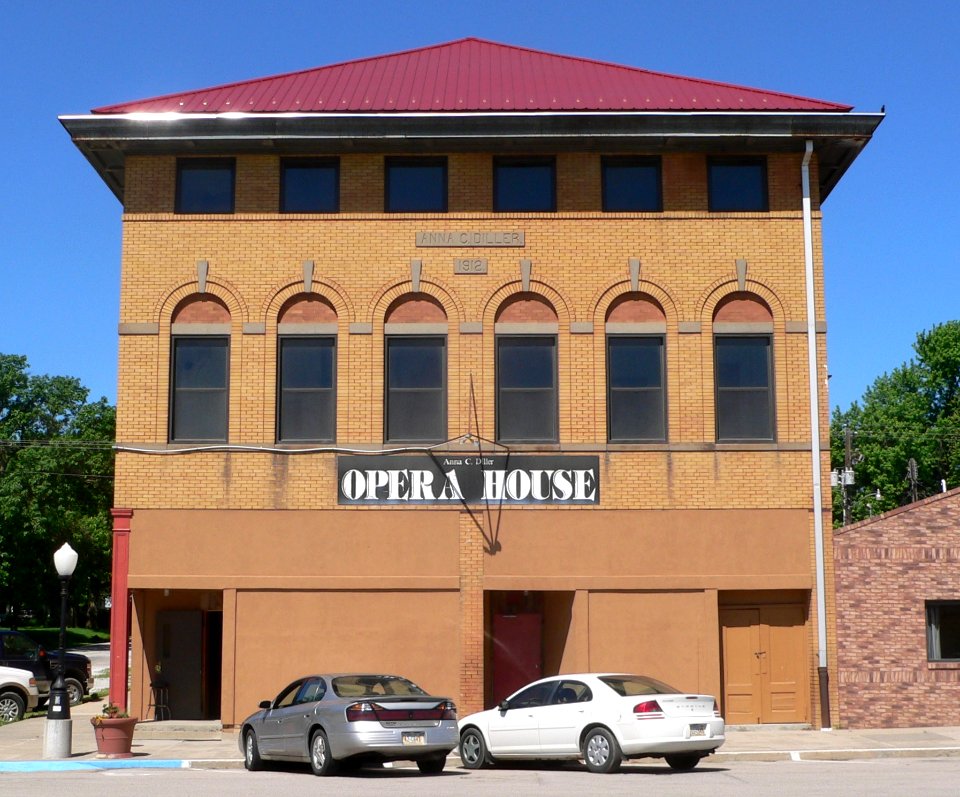 Anna C. Diller Opera House from E 1