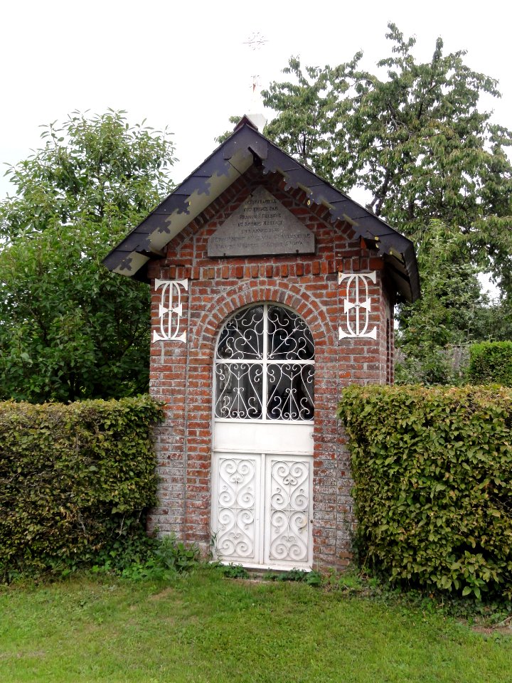 Anor (Nord, Fr) chapelle 8 saints, 1865, rue dela Passe d'Anor