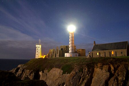 Point st mathieu atlantic coast france
