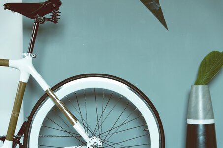 Cycle wheel vintage photo