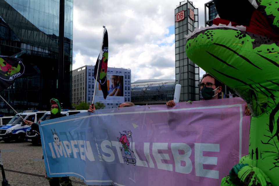 Antiverschwurbelte Aktion Berlin 2021-05-23 22