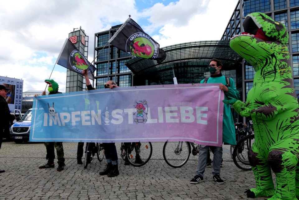 Antiverschwurbelte Aktion Berlin 2021-05-23 19