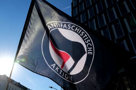 Antifascist demonstration against KDW in Berlin-Wedding 2020-07-31 09