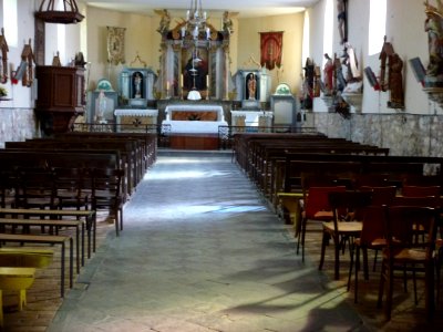 Antheny (Ardennes) Église Saint-Remy intérieur