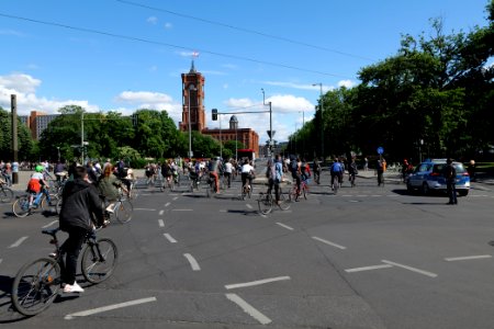 Antifascist RCC bicycle demonstration Berlin 2020-05-30 74