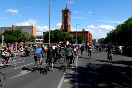 Antifascist RCC bicycle demonstration Berlin 2020-05-30 04