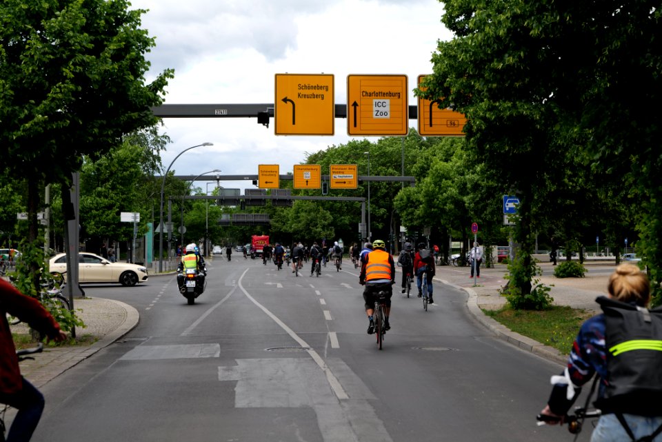 Antifascist RCC bicycle demonstration Berlin 2020-05-30 20