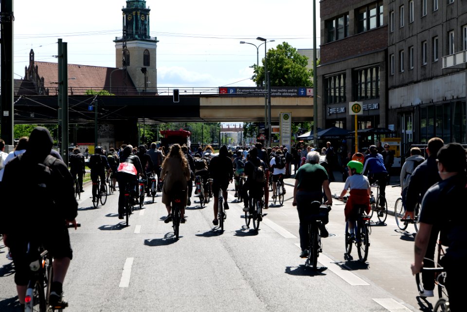 Antifascist RCC bicycle demonstration Berlin 2020-05-30 72