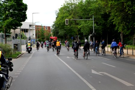 Antifascist RCC bicycle demonstration Berlin 2020-05-30 22