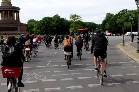 Antifascist RCC bicycle demonstration Berlin 2020-05-23 22