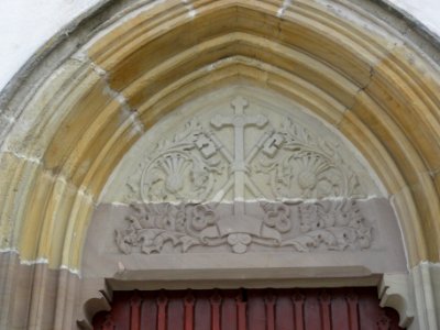Anthelupt (M-et-M) église (03) relief tympan