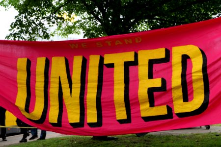 Antifascists on Memhardstraße Berlin 2020-05-16 04