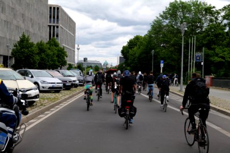Antifascist RCC bicycle demonstration Berlin 2020-05-30 42
