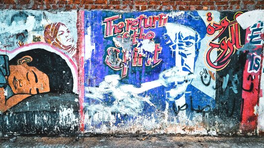 Colors graffiti graphics