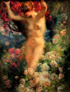 Antoine Calbet Parmi les roses Petit Palais 29122017