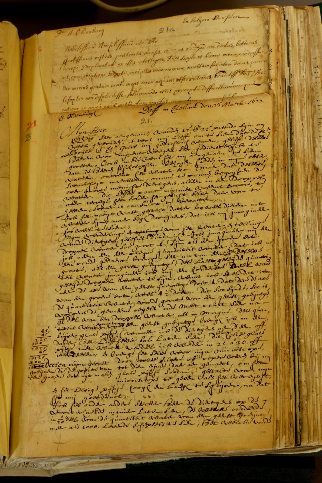 Antoni van Leeuwenhoek letters to the Royal Society 1
