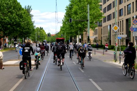 Antifascist RCC bicycle demonstration Berlin 2020-05-30 59