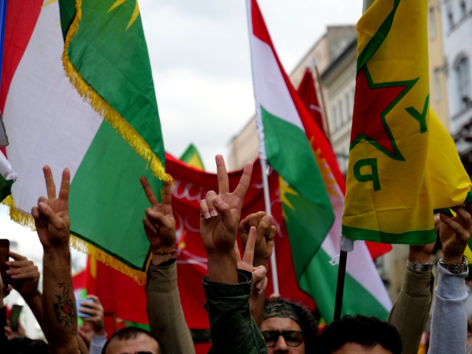Anticolonial March Berlin 2019 Rojava block 44