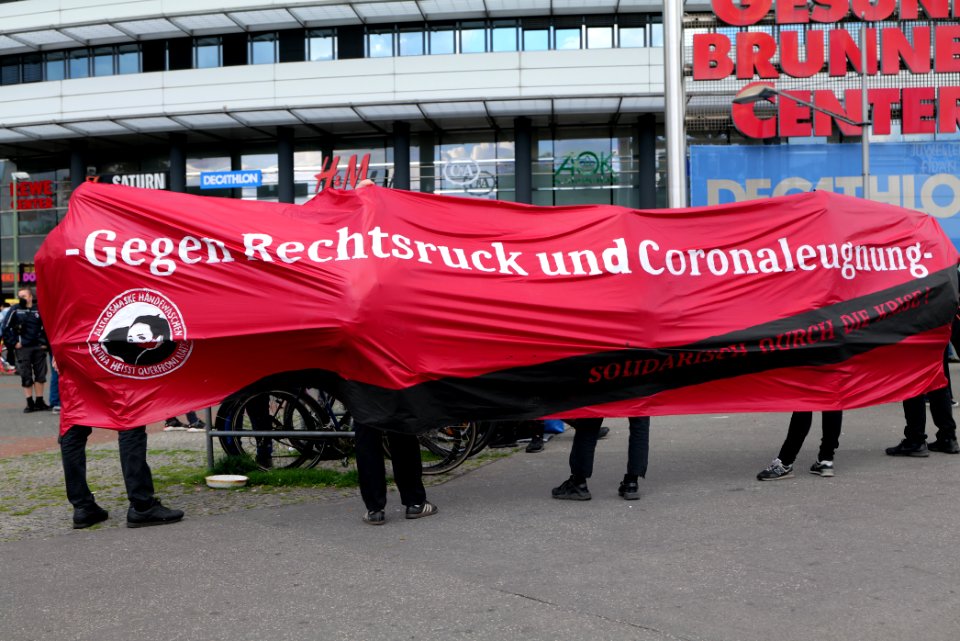 Antifascist demonstration Berlin-Wedding 2021-05-21 06
