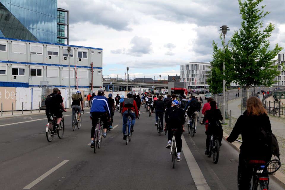 Antifascist RCC bicycle demonstration Berlin 2020-05-30 43