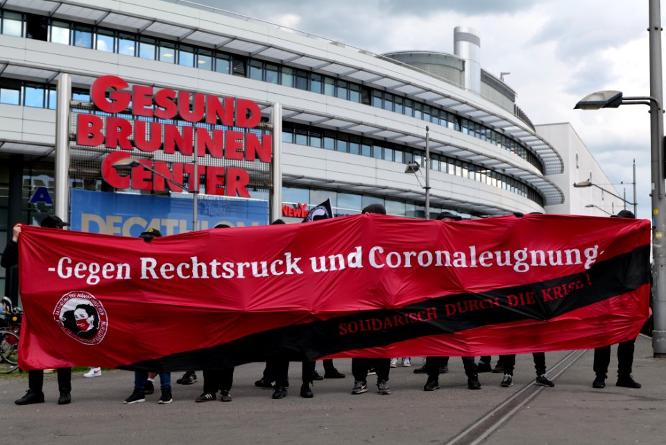 Antifascist demonstration Berlin-Wedding 2021-05-21 07