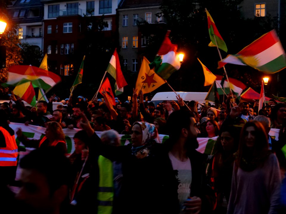 Anticolonial March Berlin 2019 Rojava block 59