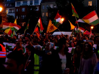 Anticolonial March Berlin 2019 Rojava block 59