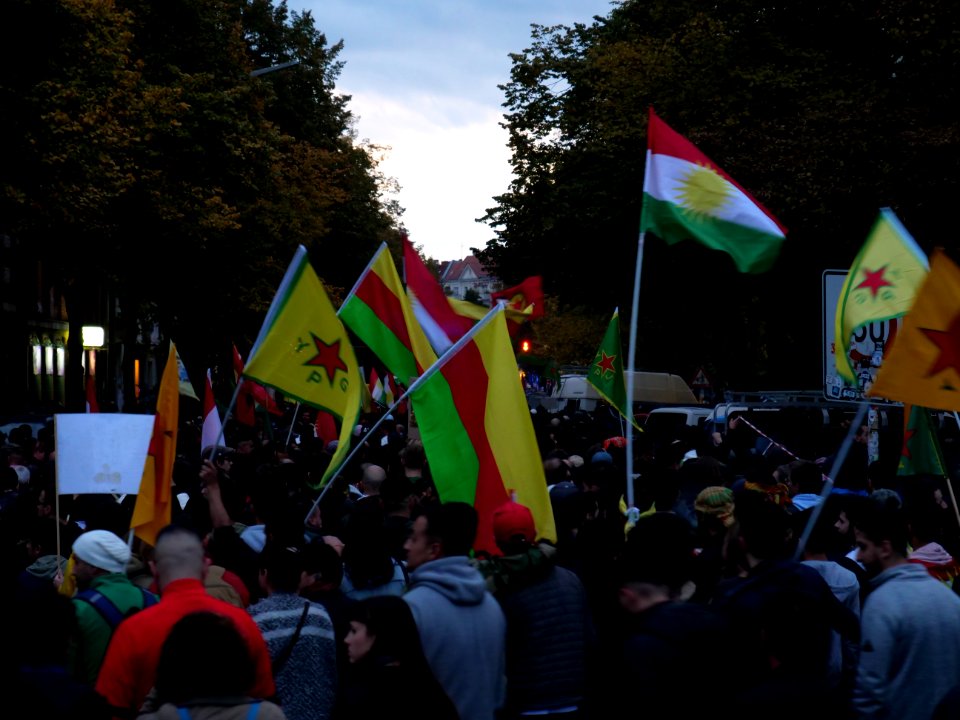 Anticolonial March Berlin 2019 Rojava block 58