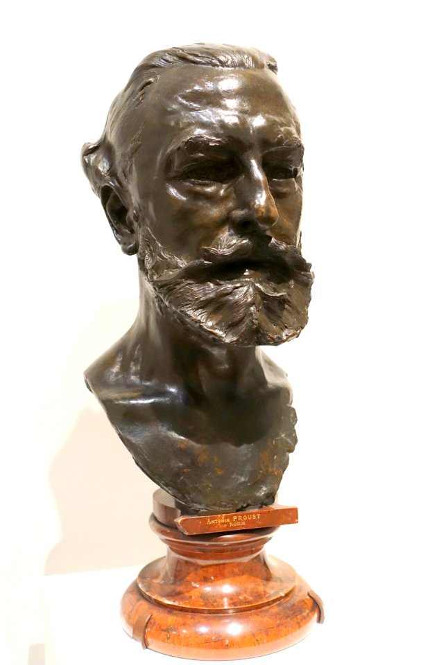Antonin Proust by Auguste Rodin, 1884, bronze - Fogg Art Museum, Harvard University - DSC01425