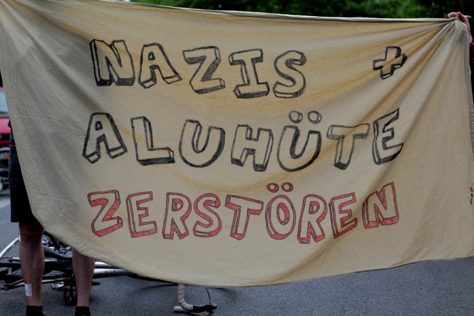 Antifascist bicycle demonstration Berlin 2020-05-23 04