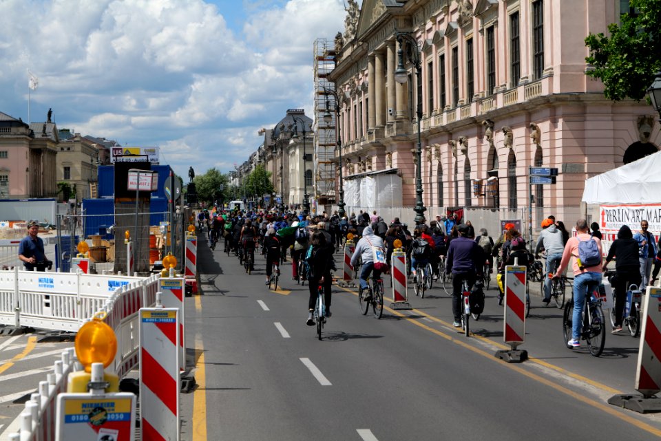 Antifascist bicycle demonstration Berlin 2020-06-06 14