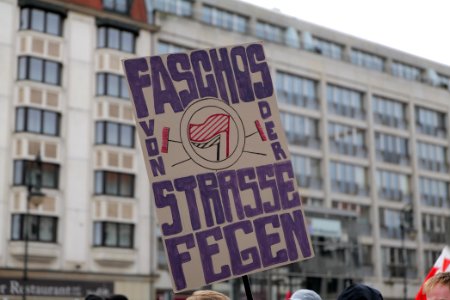Antifascist demonstration Berlin 2021-03-20 03