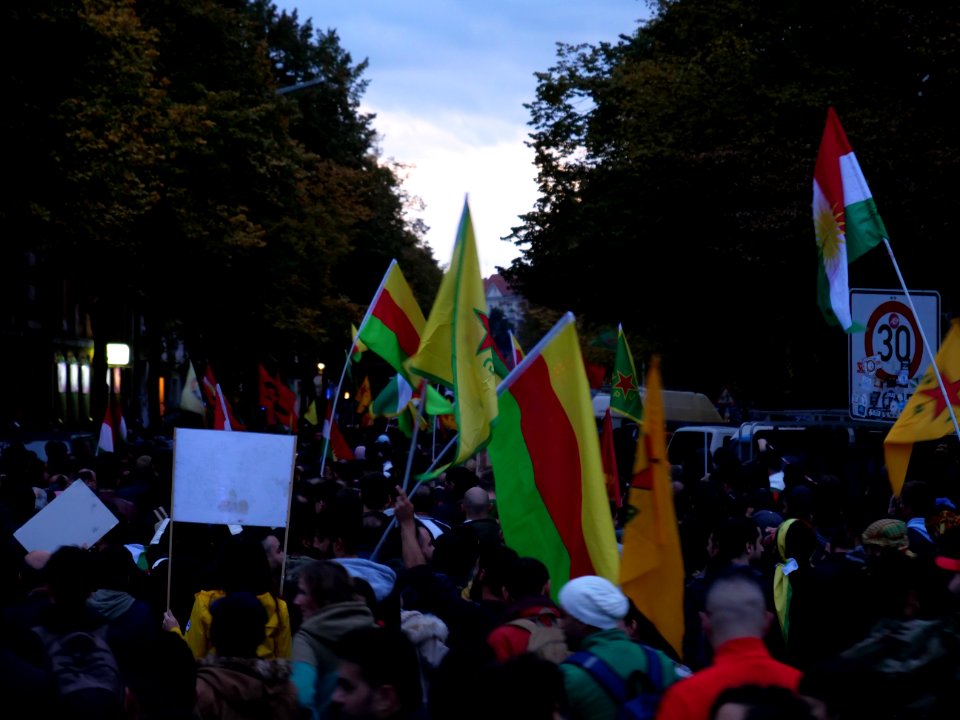 Anticolonial March Berlin 2019 Rojava block 57